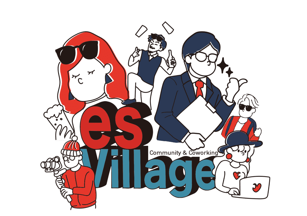 es village イラスト